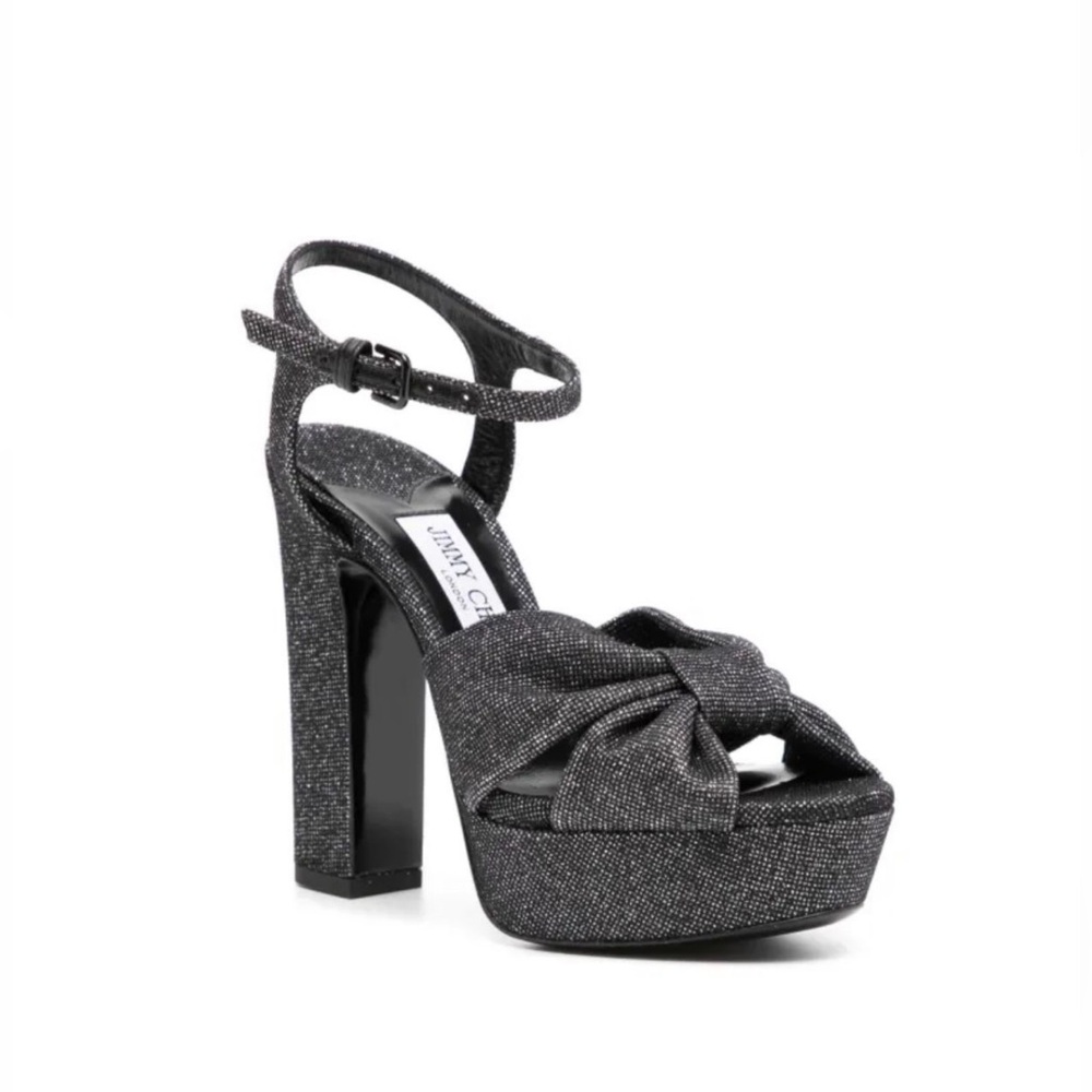 NWT Jimmy Choo Heloise Platform Sandal, NIB with dust bag